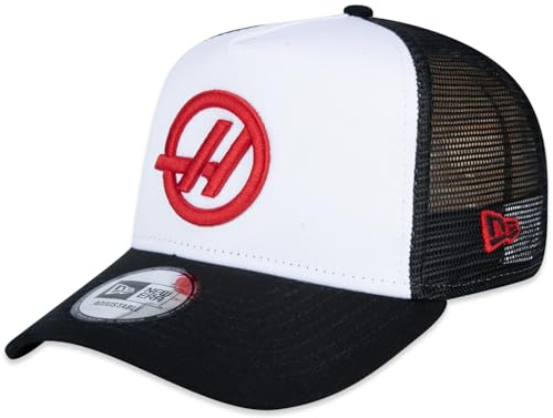 New Era A-Frame Snapback Trucker Cap - F1 HAAS