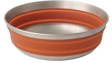 Sea to Summit Detour Stainless Steel Collapsible Bowl Medium - Falt-Schüssel brown