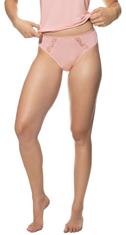 Mey Tagwäsche Serie Grace Damen American Pants Bonbon Pink (XXL)