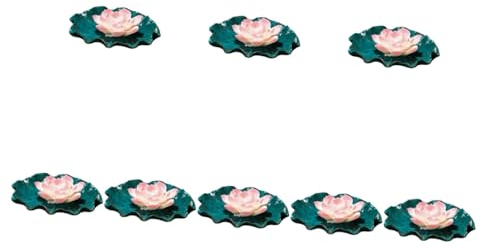 Alipis Desktop-Räuchergefäß 8St Räucherkegelhalter Teelichthalter Lotus Keramik weihrauchbrenner duftdiffusor Dekor Räuchergefäß Weihrauchbrenner aus Keramik Haushalt schmücken