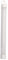 Tubo de Luz de Carga USB, Tubo de Luz LED Profesional Tipo C USB Recargable Portátil Impermeable Hogar Exterior LED Luz de Camping ABS, Lámparas de Mesa