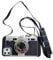 Nogkdyc Kawaii Phone Cases For iphone 15ProMax Cute 3D Retro Camera Phone Case With Hand Strap, Unique Cool Silicone TPU Phone Case, Shockproof Protective Case For IPhone 14 Pro Max Women Girls-M-12