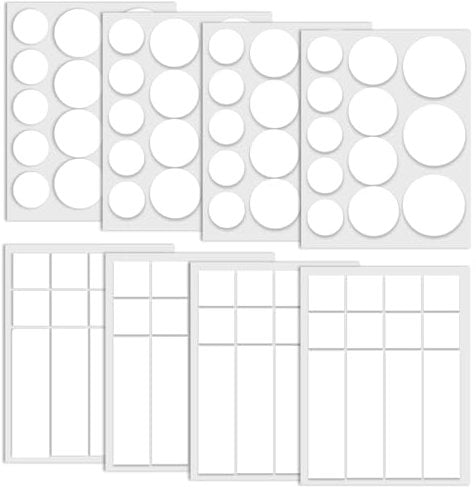 DAJISI 96PCS Double Sided Tape for Wall, Removable Picture Hanging Strip Glue Dots Multipurpose Mounting Tape No Trace Double Sided Sticky Dots for Home Decoration Art Craft Festival Party Supplies