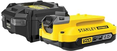 Stanley Rechargeable Lithium Battery SFMCB10D1-QW 2 Ah - Brand EAN: 5035048808634