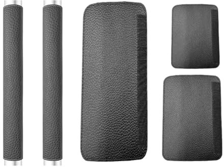 Nudiuhis Refrigerator Door Handle Covers Washable Fridge Handle Covers Keep Your Kitchen Clean Non Slip Fridge Handle Cover Black