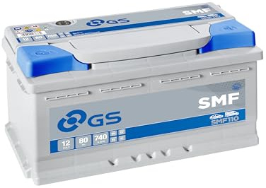 GS SMF110 12V 80Ah 740 CCA Maintenance Free Car, Truck & Van Battery