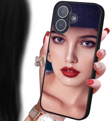 Cavdycidy Mirror Case Kompatibel mit iPhone 17, [Vollständiger Kameraschutz] [Fallschutz] Stoßfeste Weiche Bumper Schutzhülle Slim Phone Case Silber