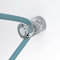 creative cables Kit de décentralisation, Crochet en 'V' au Mur ou au Plafond pour câble électrique Textile - Transparent