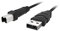 Belkin F3U133-06 USB 2.0 Pro Series (USB Anschlusskabel A / Stecker - B / Stecker, 1,8m)