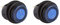 2 interruptores basculantes de 12 V con luz LED para coche, 3P SPST impermeable