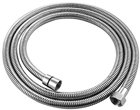 CIENCIA Flexible de Douche Rotaflex 3m Tuyau de Douche Universel Tuyau de Douche Flexible Tuyau en Acier Inoxydable 3m, Chrome, FHA021