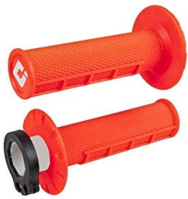 ODI - Grip - Lock-On - Half Waffle - 2T & 4T - Fluo Orange