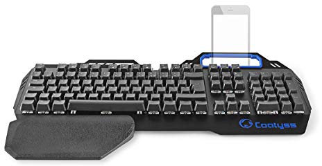 NEDIS Wired Gaming Keyboard - USB - Mechanische Tasten - RGB - Französisch - FR-Layout - Stromversorgung über USB - Netzkabellänge: 1.70 m - Gaming