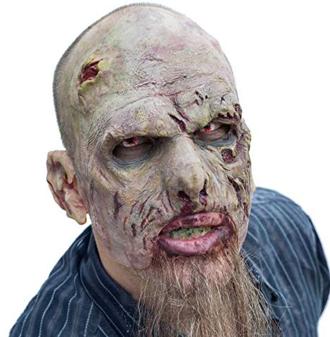 Maskworld Zombie-Ohren aus Latex mit Hautkleber - Kostüm-Zubehör für Halloween, Karneval & Horror-Party