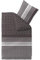 CelinaTex Touchme Biber Bettwäsche 135 x 200 cm 2teilig Baumwolle Bettbezug, Set, Bettgarnitur für Sommer und Winter, ganzjährig, pflegeleicht, Laura schwarz beige anthrazit