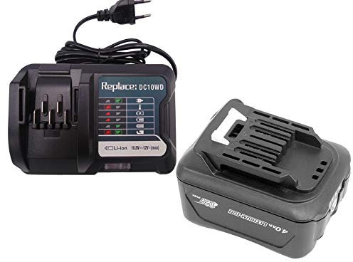 12V 4000mAh 4,0Ah Remplacer la Batterie BL1041B BL1021B BL1016 pour makita HR166D,HR166DZ HR166D,DF333D TM30D,TM30DZ avec Chargeur DC10WD