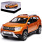 Dacia Duster II Taklamakan Orange Braun SUV 2. Generation Ab 2018 1/43 Norev Modell Auto mit individiuellem Wunschkennzeichen