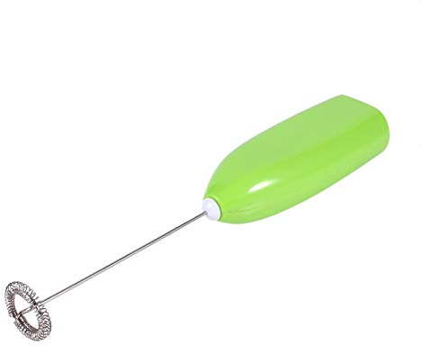 Joyzan Espumador de Leche Eléctrico Mano, Espumador de Leche Portátil y Potente Fabricante de Espuma Batidor Huevos Eléctrico de AceroInoxidable Fabricante de Espuma para Capuchino Matcha Lattes Café