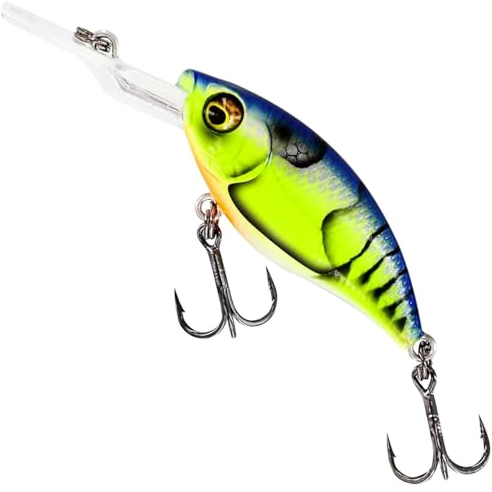 Westin BuzzBite Crankbait Suspending - Wobbler, Länge/Gewicht:6cm / 10g, Farbe:Chart. Blue Craw