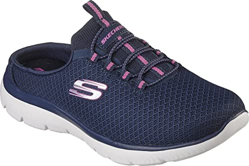 Skechers Damen Low-Top Sneaker Summits Swift Step, Frauen Sneakers,Woman,Halbschuhe,straßenschuhe,Strassenschuhe,Sportschuhe,Blau,42 EU