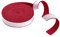 FakeFace 10 Meter Tennisschläger Badminton Schläger Griffband saugfähig Handtuchschläger rutschfest Handtuch-Griffwickel Overgrip für Badminton, Tennis und Squash (Rot)