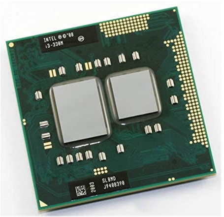 Hegem Processeur Intel Core I3-330M I3 330M SLBMD SLBVT 2,1 GHz Dual-Core Quad-Thread CPU 3M 35W Socket G1 / RPGA988A
