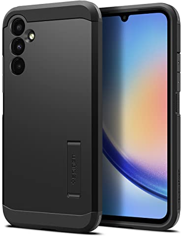Spigen Tough Armor Hülle Kompatibel mit Samsung Galaxy A34 5G -Schwarz