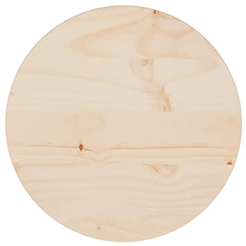 DCRAF Material: massives Kiefernholz (unbehandelt), Tischplatte 30 x 2,5 cm, Kiefer massiv