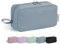 Narwey Kulturtasche Damen Kosmetiktasche Make up Tasche Damen Kulturbeutel Schminktasche Kleine, Makeup Tasche Makeup Bag (Graublau,Groß)