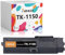 hehua Toner TK 1150 TK1150 Ersatz für Kyocera TK-1150 TK1150 1T02RV0NL0 Passend für Kyocera ECOSYS M2635dw M2735dw P2235dn P2235dw M2135dn M2635dn (Schwarz, 3000 Seiten)