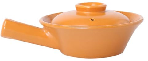 MAGICLULU Kochtopf Aus Keramik Hochhitzetopf Mit Griff Kleiner Topf Zum Kochen Sicher Für Babynahrung Zur Zubereitung Von Brei Suppe Und