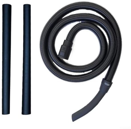 Donkivvy Mango de manguera completo + tubo de extensión para aspiradora Karcher WD2 MV2 MV3, incluye tubos de extensión de tubo de succión