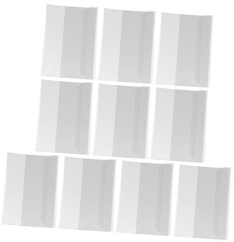 DIYEAH 10er Pack A5 Buchhüllen Bucheinband Schutzfolien Etikett Etikett Stabiles Buch Für Lehrbücher