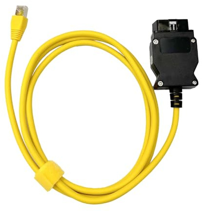 Wvxilyr Ethernet enet Kabel, Ethernet zu RJ45 Compatible für F Serie,ENET V2 Ethernet Diagnose-Interface 2 Meter zum Programmieren, Codieren und Diagnostizieren Fahrzeugen
