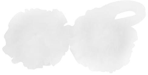 Baby Bett Netz hängende Blumen Kugel Krippe Zubehör Wandanhänger Dekor für Kinder Rosa Weiß (Weiß)