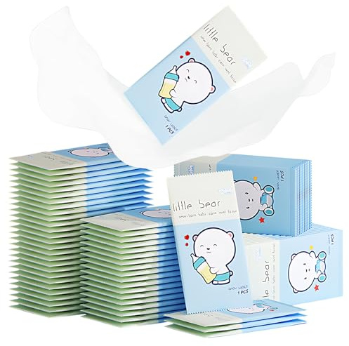 100Pcs Feuchtes Toilettenpapier Einzeln Verpackt Erfrischungstücher Einzeln Verpackt Feuchttücher Ein-zeln Ver-packt Hautfreundliche Reise für Die Tägliche Reinigung zum Abschminken für Zuhause, Büro