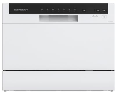 Schneider SCDW649-W - Lave-vaisselle mini 6 couverts Blanc