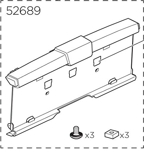 Thule MtgBag Num-Plate Holder 917/8 Klemme, Erwachsene Unisex, Mehrfarbig (Mehrfarbig), Unikat