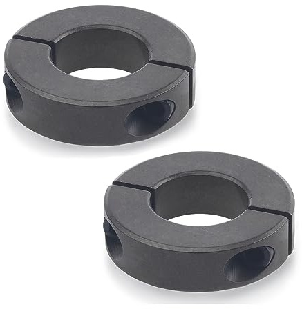 Ganter Normelemente | Geteilte Stellringe - GN 707.2-36-B15-ST | Sinterstahl | 2 Stück
