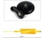 CB Aerial Kit with Tornado Stinger Mini, 90 cm, Turbo Mag Mount (Yellow)