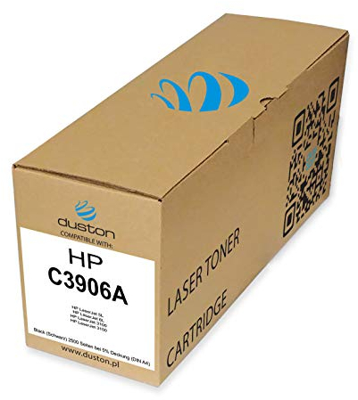 duston C3906A, 06A Schwarz Toner kompatibel mit HP Laserjet 5L 6L