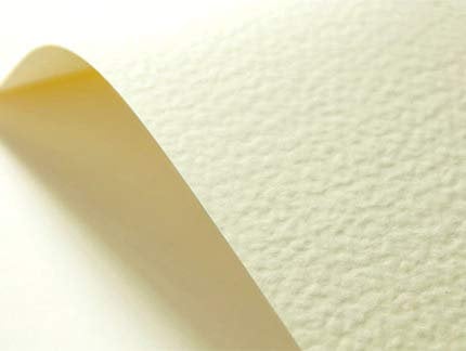 Netuno 10x Creme Strukturkarton gehämmert DIN A3 29,7 x 42 cm 246g Elfenbeinkarton Chamois Bastelkarton zum bedrucken Hammerschlag-Prägung für Visitenkarten Einladungs-Karten Zertifikate Urkunden