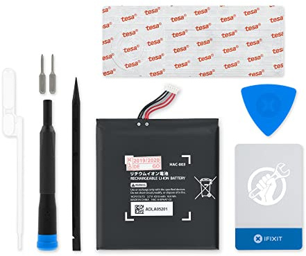 iFixit Battery Compatible with Nintendo Switch Console - Repair Kit
