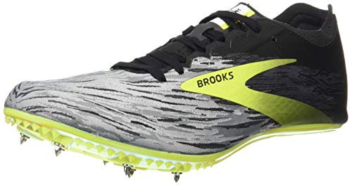 Brooks Qw-k V4, Track Shoe Hombre, Black Grey Nightlife, 38.5 EU
