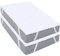 Utopia Bedding Matratzenschoner 90 x 200 cm (2er Pack) Wasserdicht, Mit Elastisch Eckbändern, Oeko-TEX Zertifiziert Matratzenauflage Atmungsaktive, Matratzenschutz Weiß