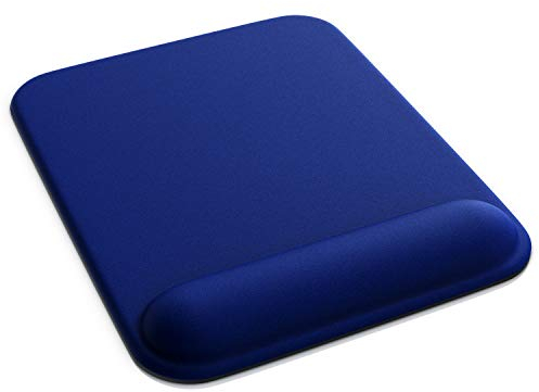CSL - Mauspad mit Gelkissen - Titanwolf Gaming Handgelenkauflage - Mousepad - Gel Handballenauflage Handauflage Gelpolster ergonomisch - wasserabweisend und abwaschbar
