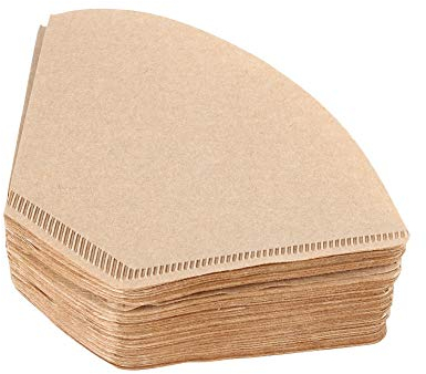 Filtri per Caffè a Cono, Carta da Filtro per Caffettiera Americana Filtri per Caffè Naturali Filtri di Carta Non Sbiancati Brewer Espresso Colino Dripper