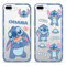 2 Pack Cute Cartoon Cases for iPhone 7 Plus/8 Plus Case 5.5,Kawaii Character Anime Girly Stitch Phone Case for Women Girls Boys Kids,Clear Soft TPU Cover Shockproof Protective Funda for iPhone 7 Plus