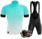 Herren Kurzarm Fahrrad Trikot Set,Rennrad Trikot Herren Set,Herren-Radtrikot Radhosen + Halbfinger Sommer Fahrradhandschuhe (XL,Typ-4)
