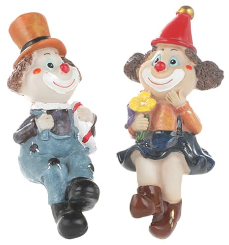 HOLIDYOYO Ornamente 2 Stück Harzdekor Für Schreibtisch Bücherregal Und Zuhause Robustes Statuen-erscheinungsbild